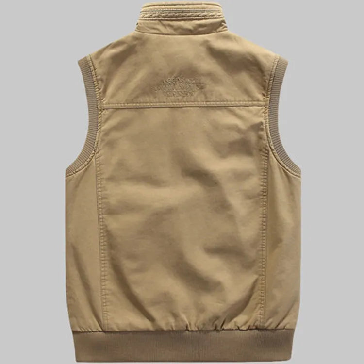 Gilet multipoches sans manches au style intemporel homme – Antibes