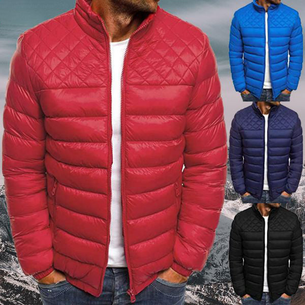 Manteau chaud doublé coupe structurée au style intemporel homme – Victor-Hugo