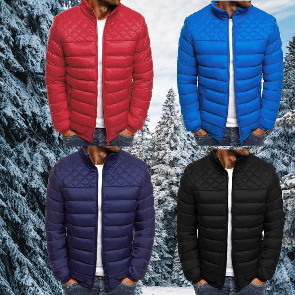 Manteau chaud doublé coupe structurée au style intemporel homme – Victor-Hugo