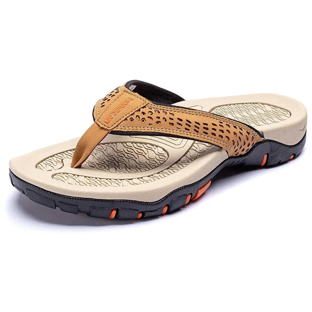 Tongs outdoor amortissantes semelle texturée adhérente pour l'été homme – Ondres