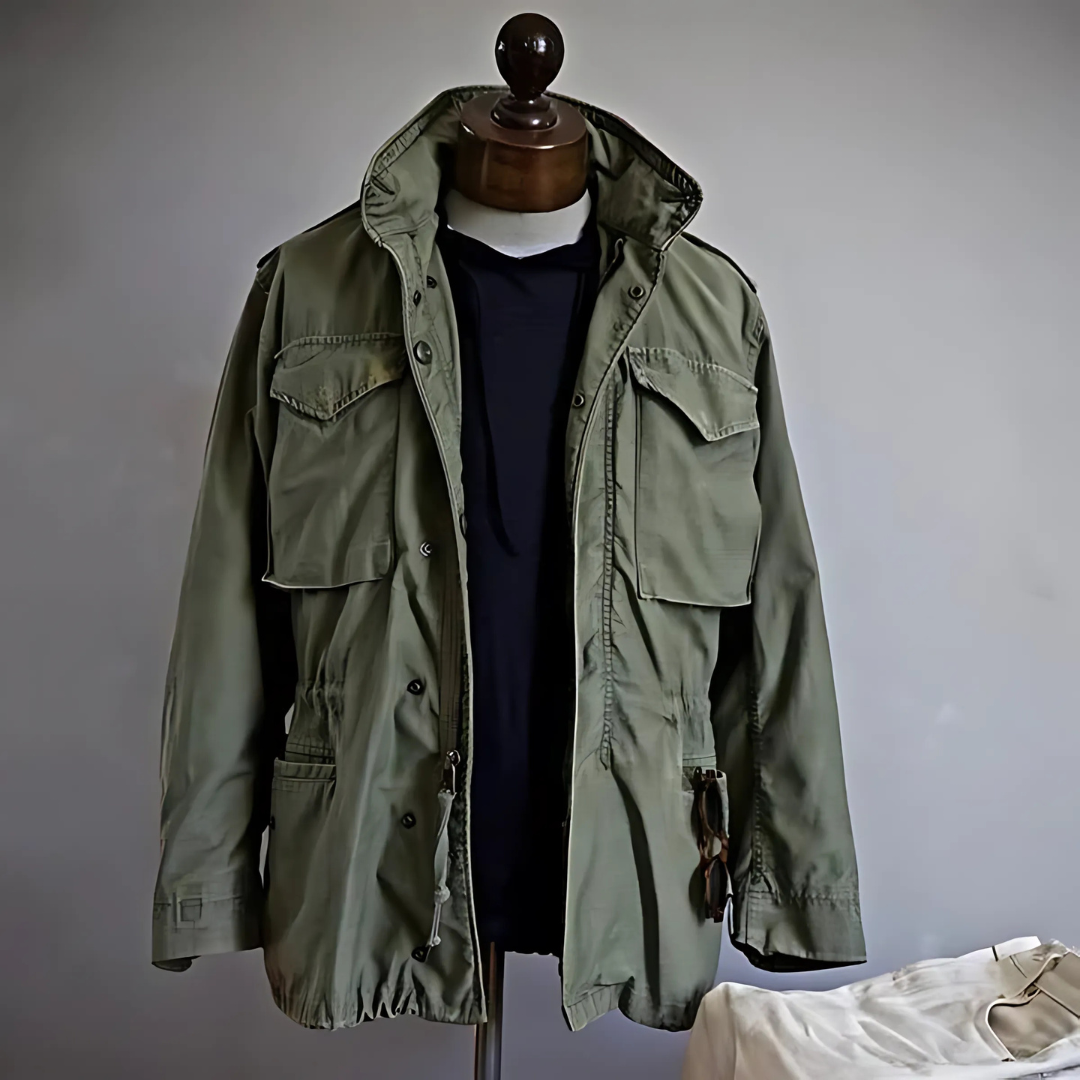 Veste de terrain esprit militaire poches à rabats homme – Rancé