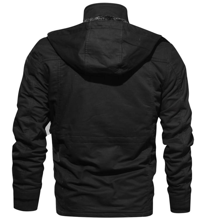 Veste multipoches doublure peluche à capuche