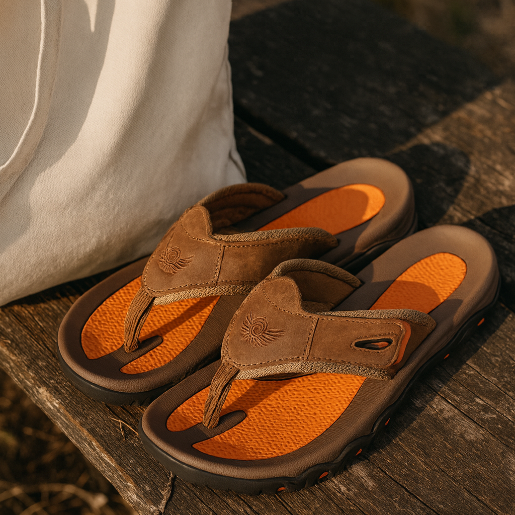 Sandales à entre-doigt rembourrées confort pour l'extérieur homme – Sein