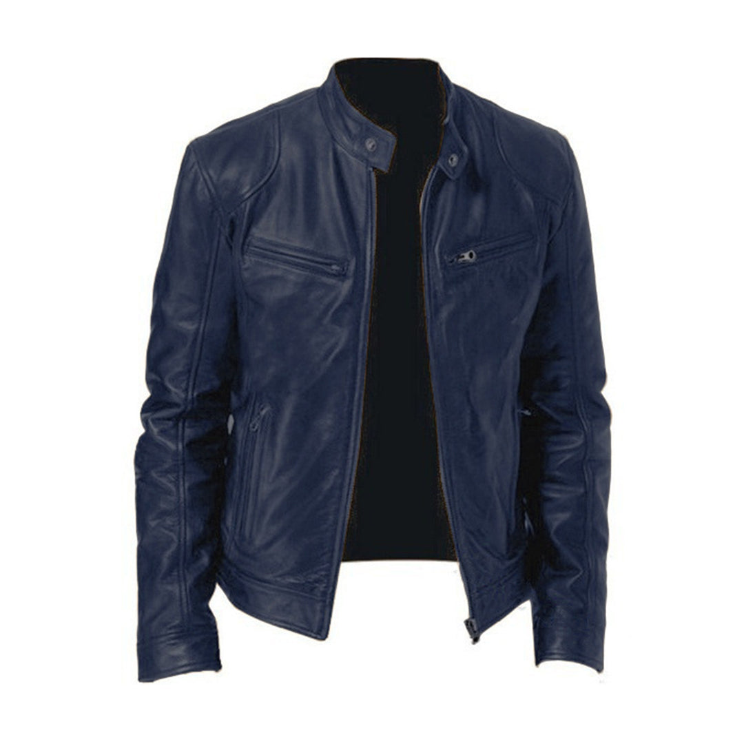 Manteau en similicuir coupe moderne et élégante homme – Pléhérel