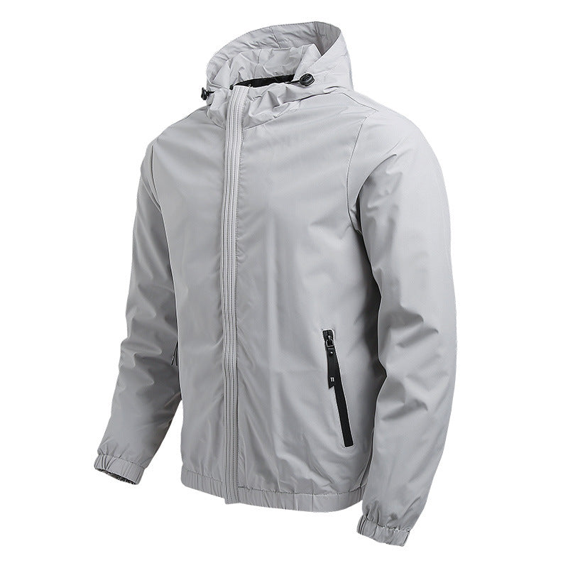 Veste légère zippée esprit coupe-vent