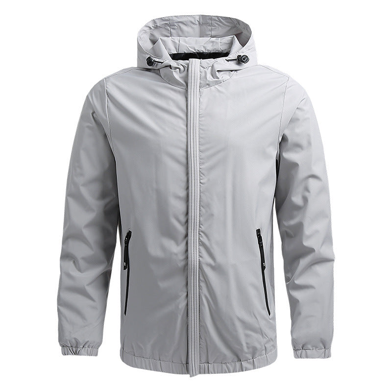 Veste légère zippée esprit coupe-vent