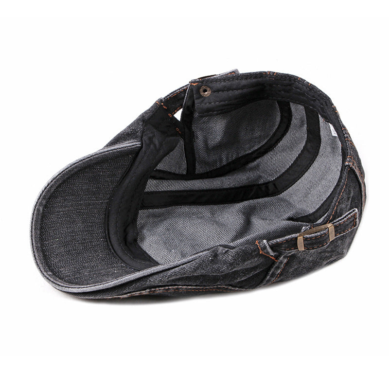 Casquette en denim héritage visière style sobre et élégant homme – Châtillon