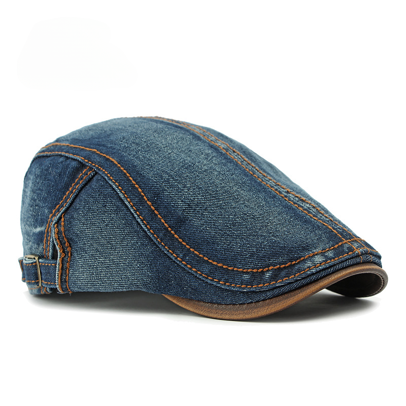 Casquette en denim héritage visière style sobre et élégant homme – Châtillon