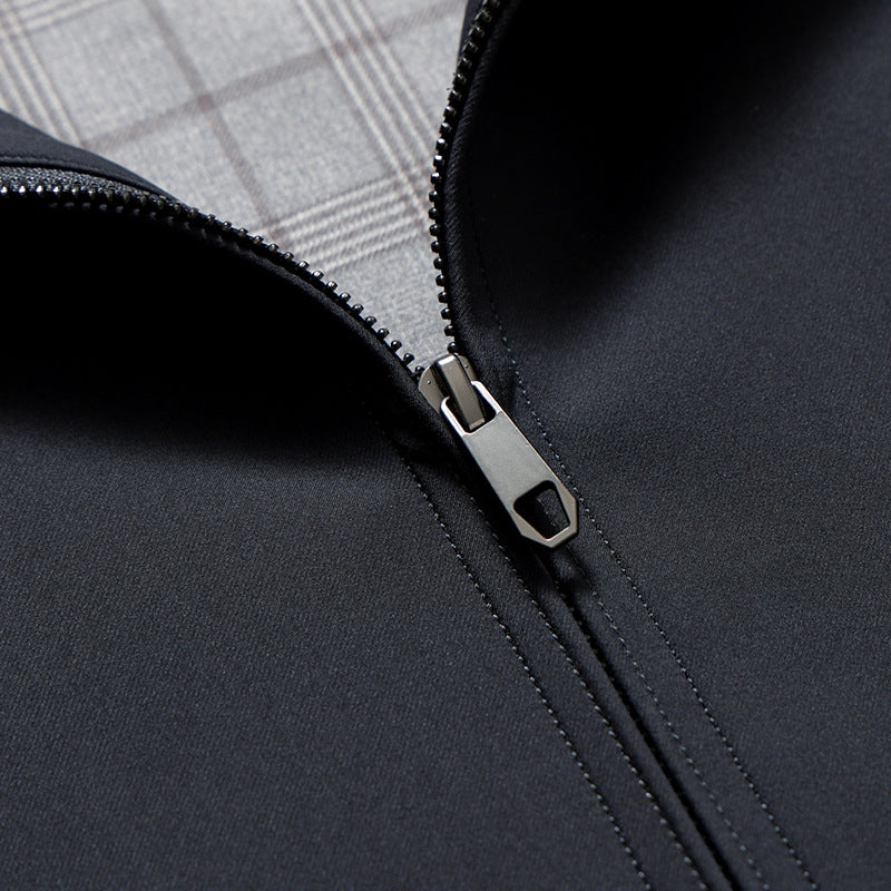 Blazer à revers au toucher fluide