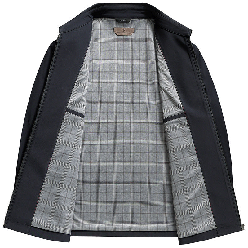 Blazer à revers au toucher fluide