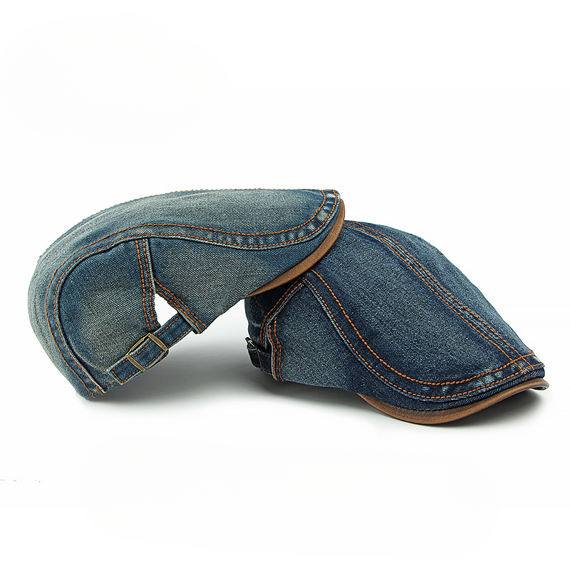 Casquette en denim héritage visière style sobre et élégant homme – Châtillon