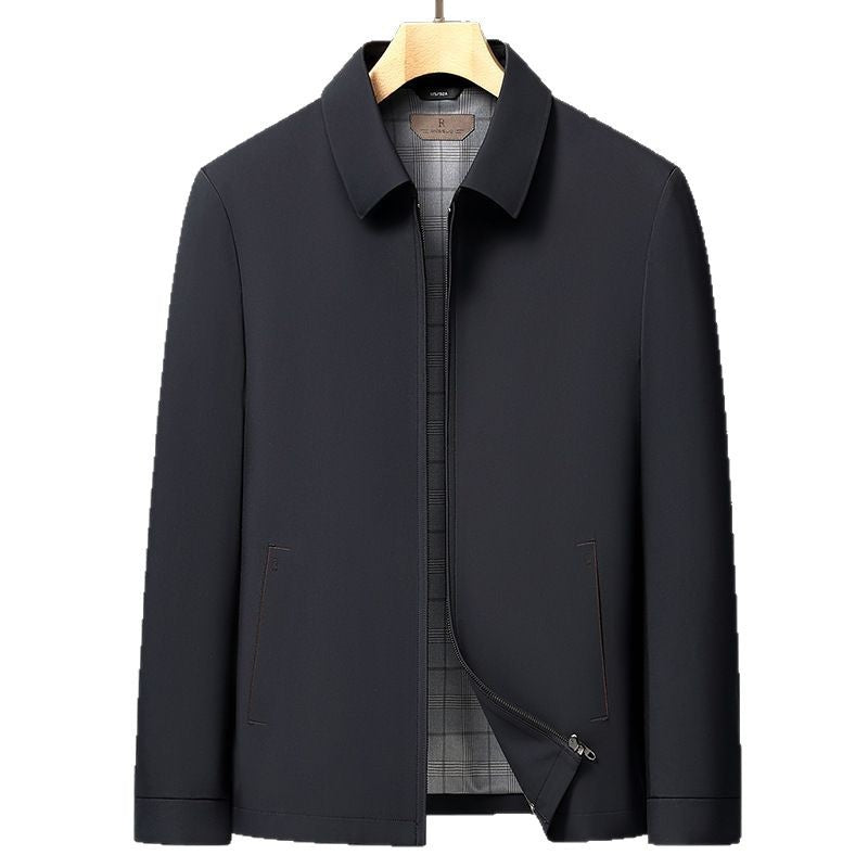 Blazer à revers au toucher fluide