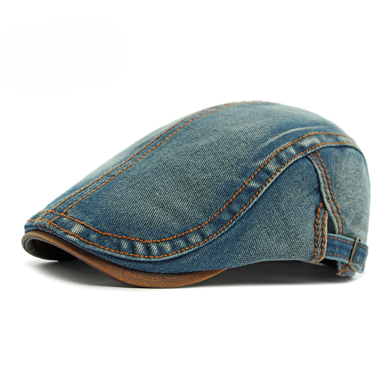 Casquette en denim héritage visière style sobre et élégant homme – Châtillon