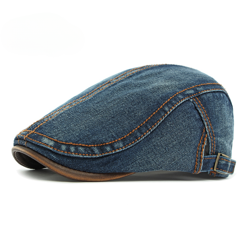 Casquette en denim héritage visière style sobre et élégant homme – Châtillon
