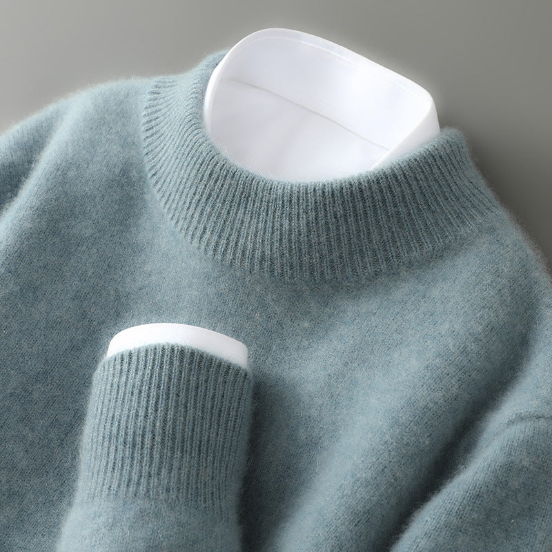 Pull élégant en cachemire col rond au style intemporel homme – Archives