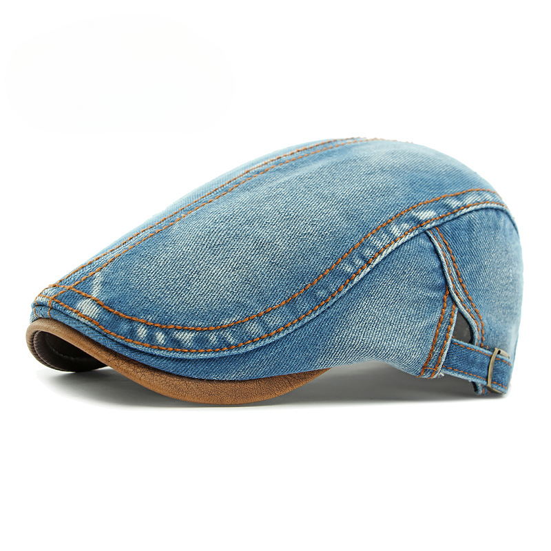 Casquette en denim héritage visière style sobre et élégant homme – Châtillon