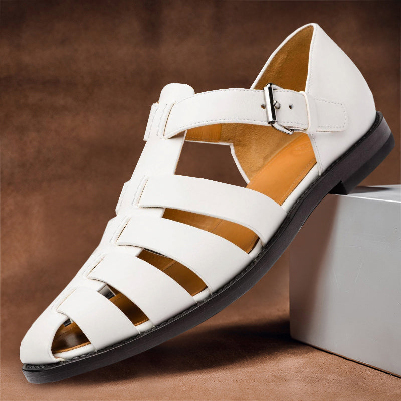 Sandales pêcheur bride réglable structure fermée homme – Guédelon