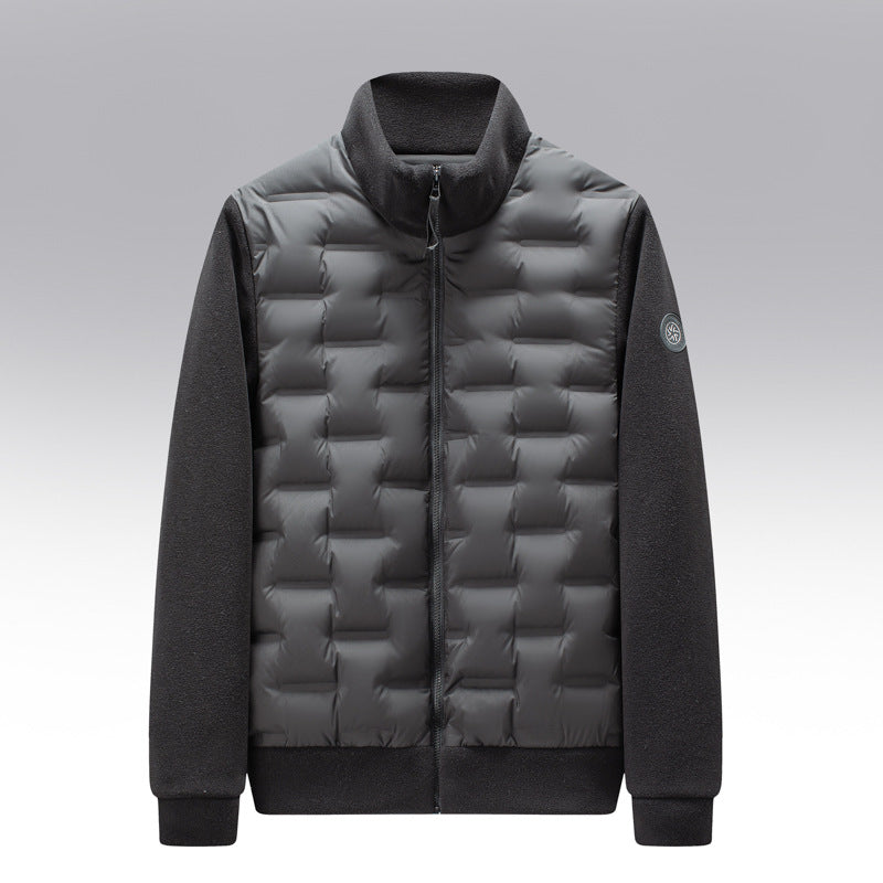 Veste d'hiver matelassée coupe nette