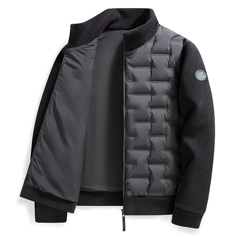 Veste d'hiver matelassée coupe nette
