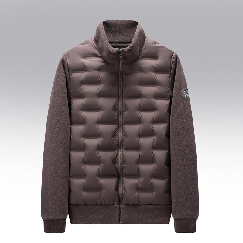 Veste d'hiver matelassée coupe nette
