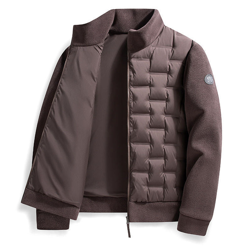 Veste d'hiver matelassée coupe nette