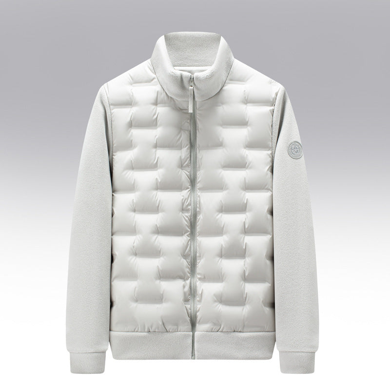 Veste d'hiver matelassée coupe nette