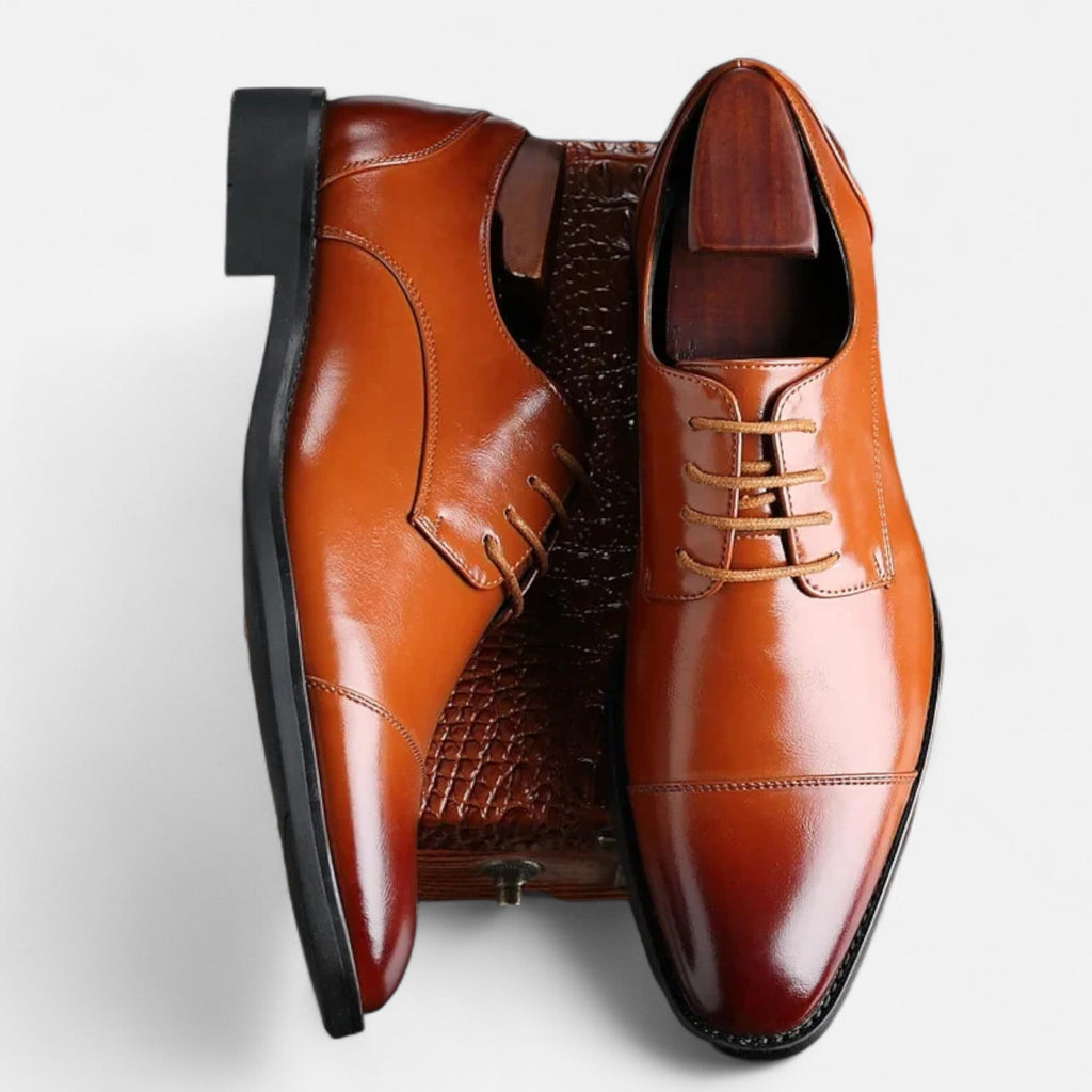 Chaussures Oxford élégantes en cuir véritable homme – Dieulefit