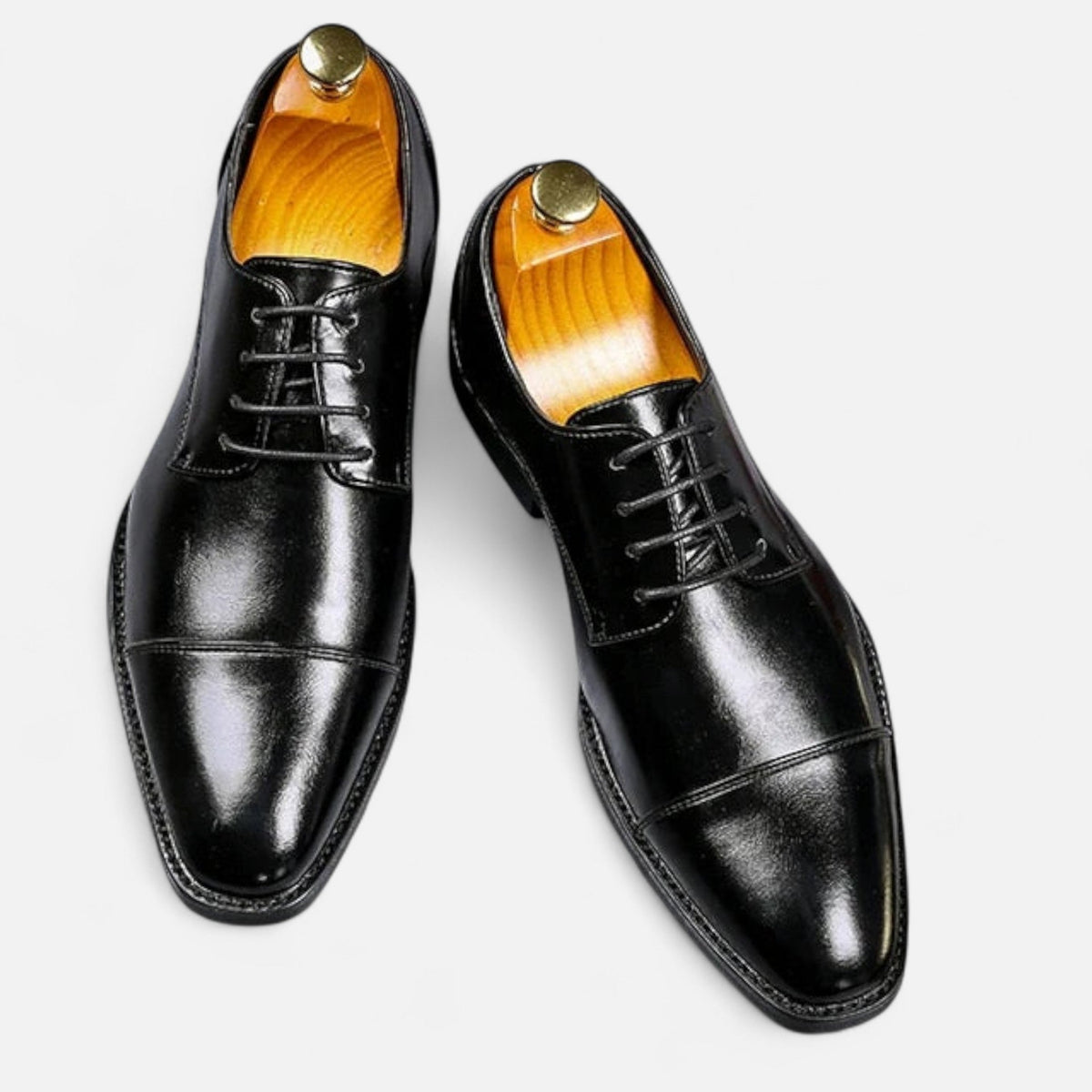 Chaussures Oxford élégantes en cuir véritable homme – Dieulefit