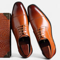 Chaussures Oxford élégantes en cuir véritable homme – Dieulefit