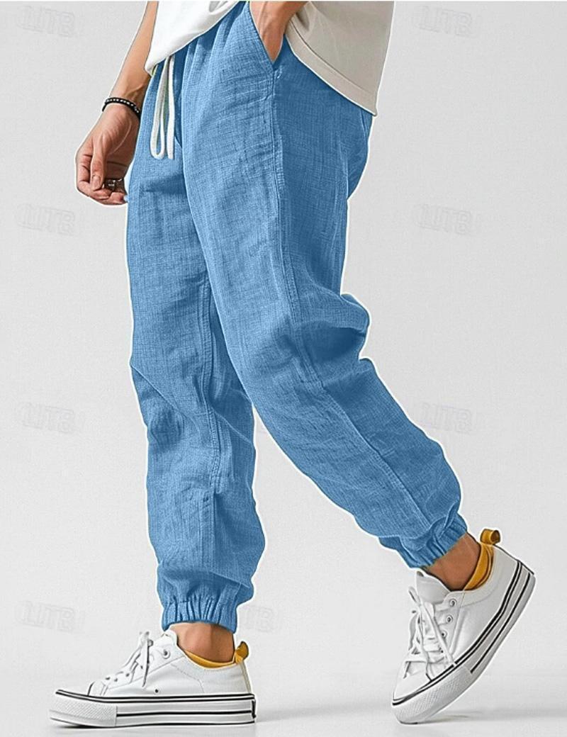 Pantalon en lin coupe fluide et maîtrisée au style intemporel homme – Capucines