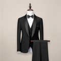 Costume trois pièces smoking col châle pour soirée homme – Bassano