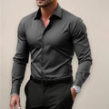 Chemise classique à col structuré au style intemporel homme – Beaux-Arts