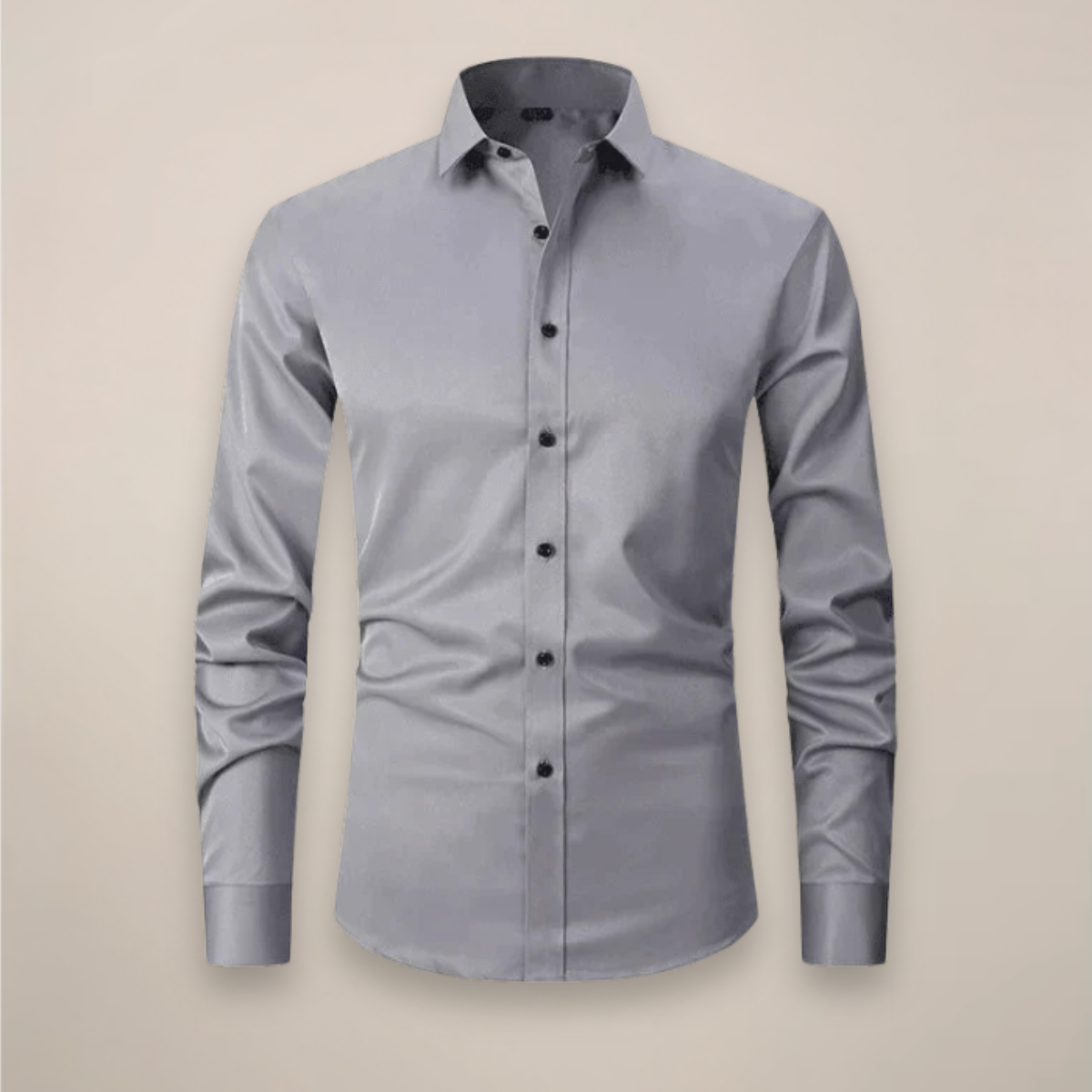 Chemise habillée extensible à col pointu
