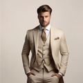 Costume trois pièces léger respirant pour cérémonie homme – Étoile