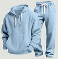 Ensemble hoodie demi-zip et jogger en maille gaufrée homme – Libourne