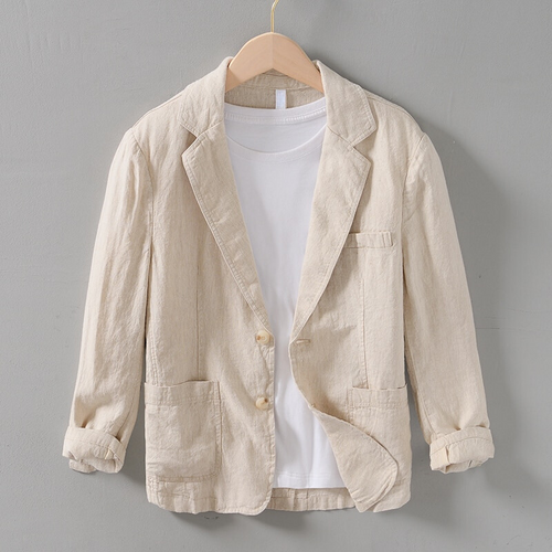 Blazer léger aspect lin