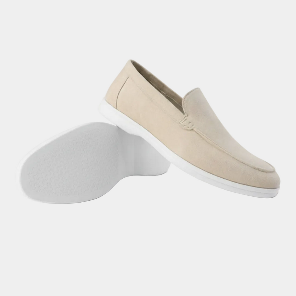Mocassins à semelle contrastée silhouette basse homme – Louvois