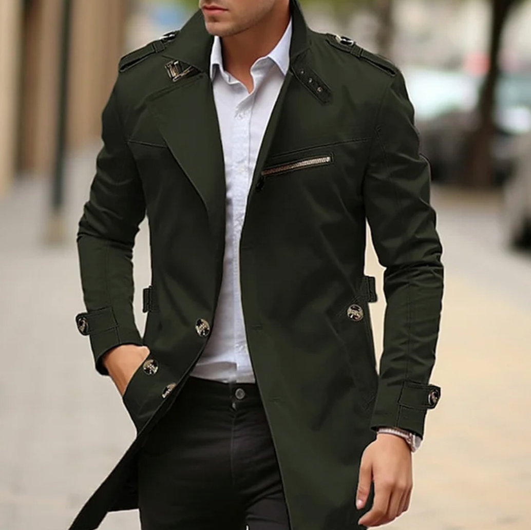 Trench urbain élégant coupe raffinée pour l'homme moderne homme – Torigny