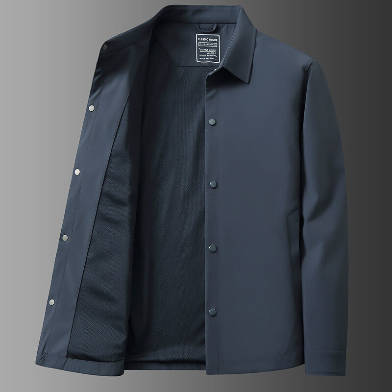 Veste légère de voyage coupe épurée