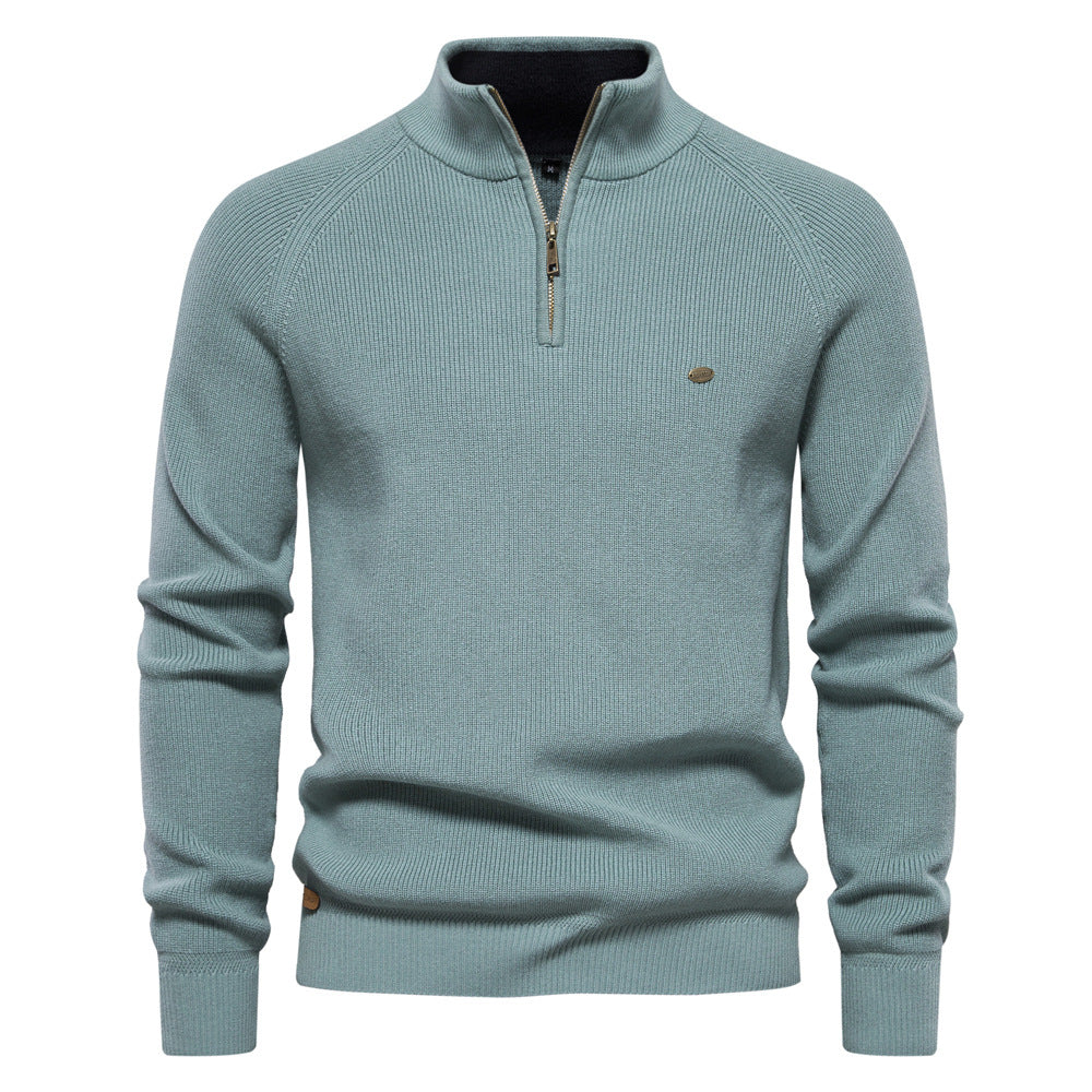 Pull d'automne en mélange de coton au style intemporel homme – Montmorency