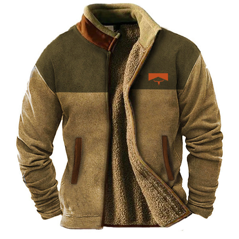 Veste en polaire zippée douce et chaude coupe confortable homme – Châtelaillon