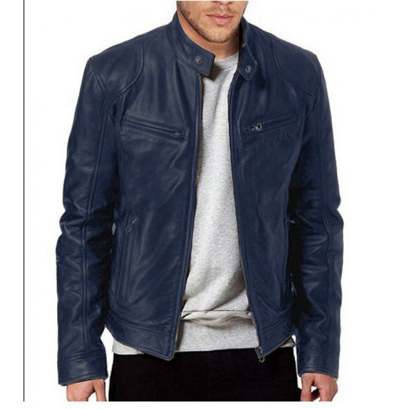 Veste rider esprit motard texturée