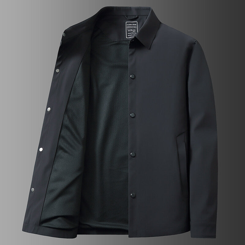 Veste légère de voyage coupe épurée