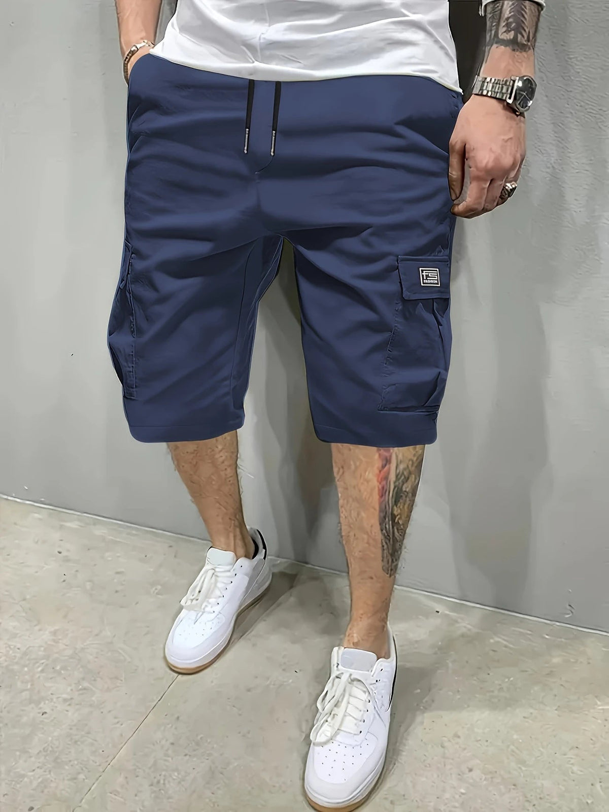 Short cargo urbain coupe droite