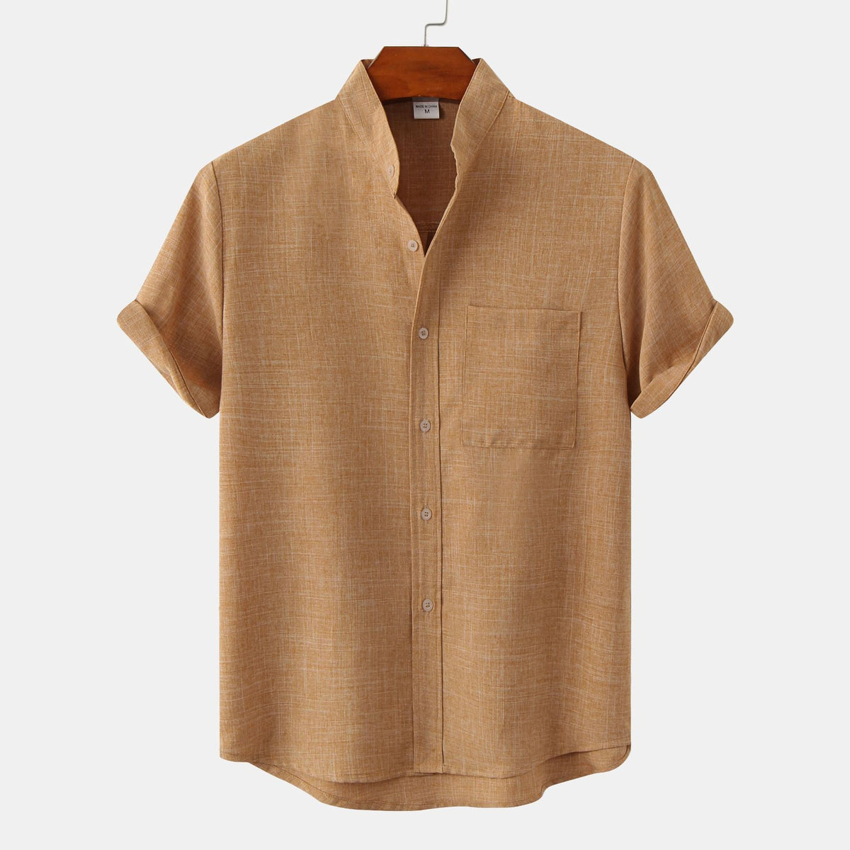 Chemise manches courtes coupe ajustée