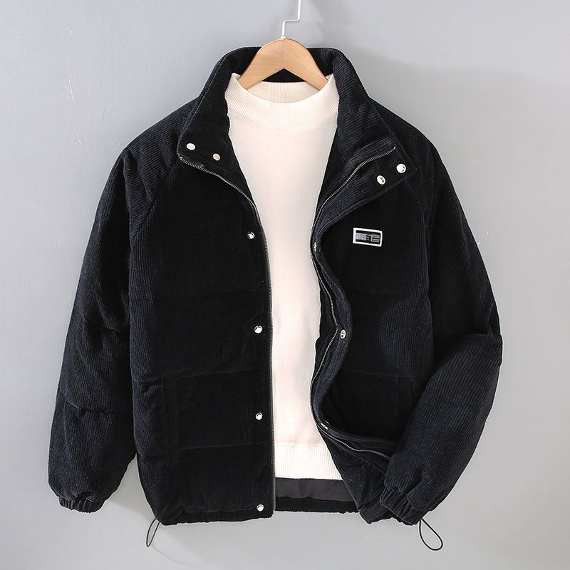 Veste matelassée aspect velours côtelé