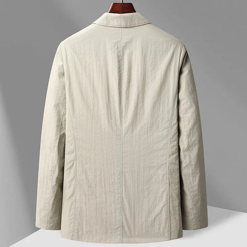 Blazer léger aspect lin non doublé