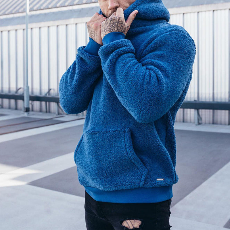 Sweat à capuche zippé en maille