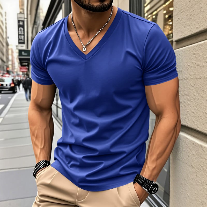 Chemise unie au toucher doux