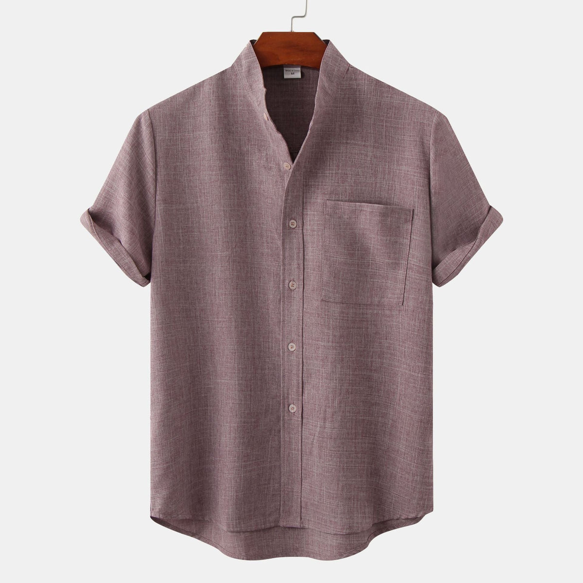 Chemise manches courtes coupe ajustée